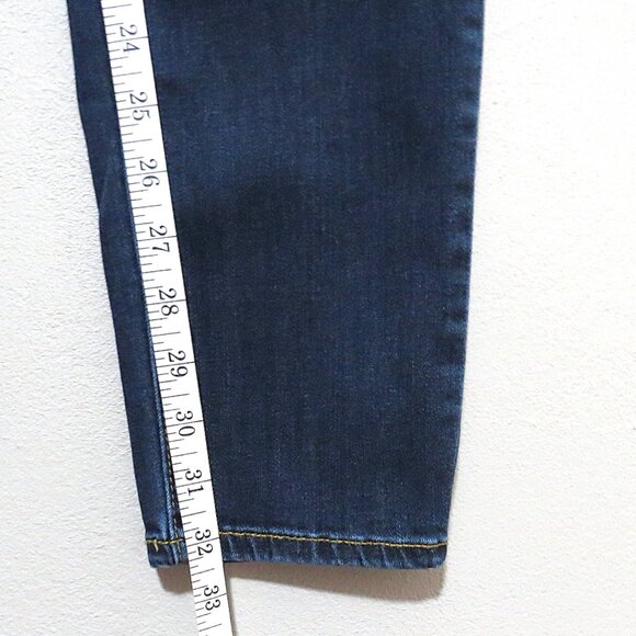 Lane Bryant Dark wash Mid-Rise Super-Stretch Skinny Jeans Size 18L - Picture 9 of 14